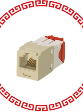 CJ5E88TGEI-24 MINI-COM MODULE, CAT 5E, UTP, 8