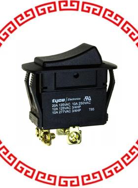 1571102-9 SWITCH ROCKER DPST 20A 125V