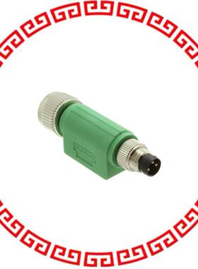 1519749 CONN ADAPTER 3P-3P F-M IN-LINE