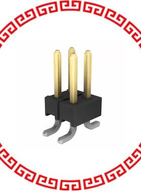 5-147279-4 CONN HEADR BRKWY 4POS STR DUAL