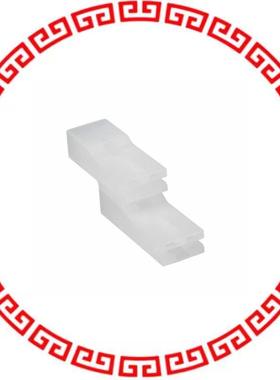 521955-1 CONN RCPT HSG 0.25 2POS NATURAL