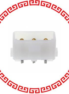 1586532-2 CONN HEADER PIN VERT 3POS GOLD