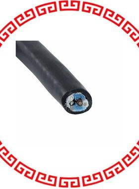 45492 BK005 CABLE 2 PAIR 24AWG BLACK 100'