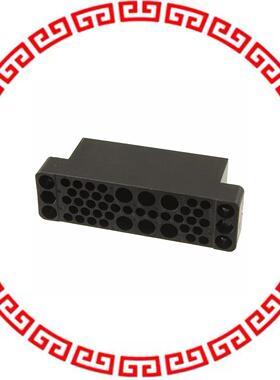 202516-1 CONN HOUSING COAXI SKT 42POS BLK