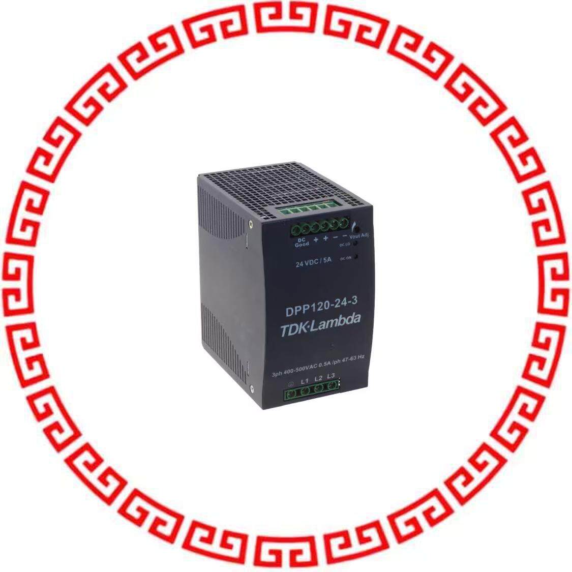DPP120-24-3 AC/DC CONVERTER 24V 120W