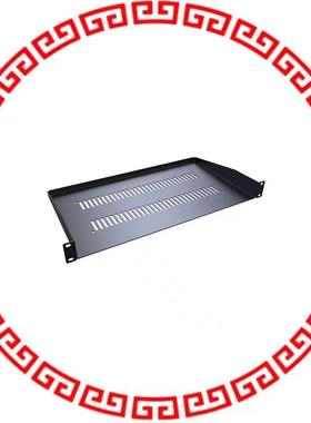 RASV190110BK1 SHELF RACK VENTED 1U 19