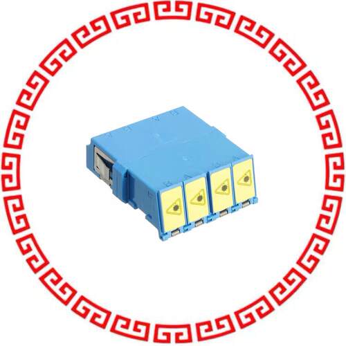 1061230400 CONN COUPLER RCPT LC-LC 4-PLEX