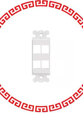 NK4RMFEI FACEPLATE 4PORT IVORY