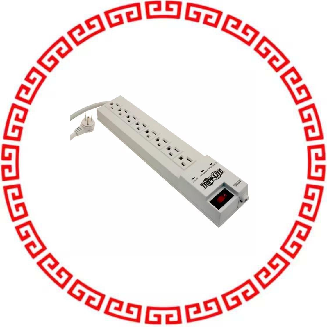 SK6-6/SPIKEBAR SURGE SUPPRSSR SUPER 8OUT 8'CORD