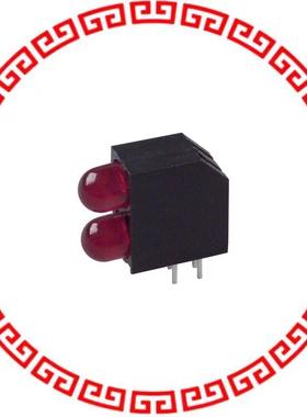 5520911F LED 2HI 5MM LOW CUR RED PC MNT