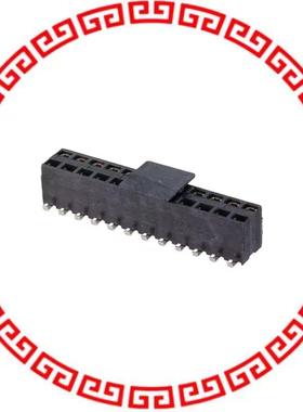 1-969973-2 CONN RCPT DUAL ENTRY 24POS .100