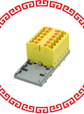 3273028 DISTRIBUTION BLOCK YELLOW
