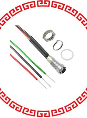 6062415120F LED PNL IND 6MM R,G 6V RECESS