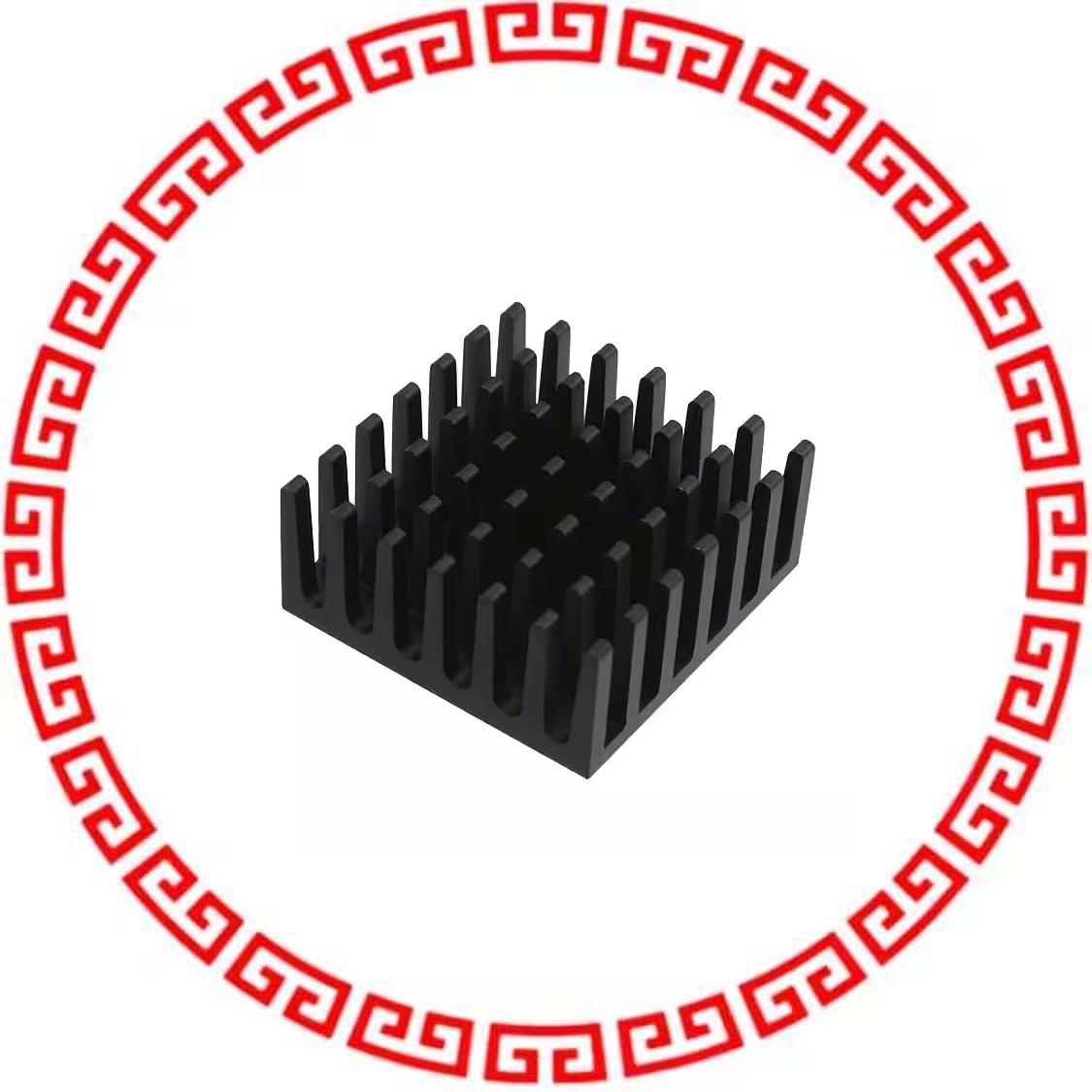 625-45AB HEATSINK CPU 25MM SQ H=.45 BLK