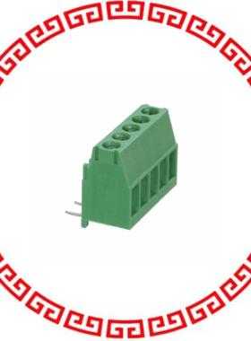 284414-5 TERM BLOCK RCPT 5POS R/A 3.50MM