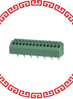 1985315 TERM BLOCK PCB 14POS 3.5MM GREEN