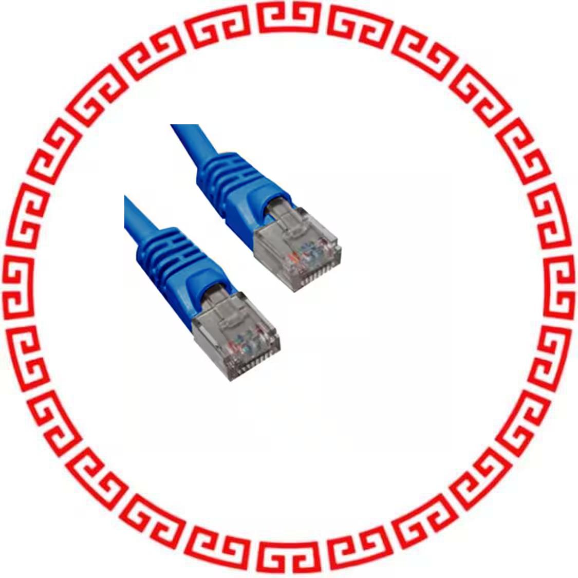 BC-5UE007F CABLE MOD 8P8C PLUG-PLUG 7'