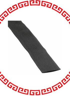 HFT5000-50/25-0-SP HEATSHRK FABRIC BLK 1=1M