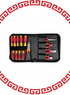 32895 PLIER/SCRWDRVR INSUL 14PC W/CASE