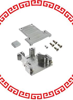 165X11619X CONN BACKSHELL DB15 ZINC