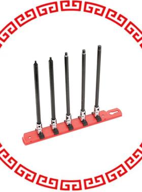 77192 SOCKET SET HEX 1/4 5PC