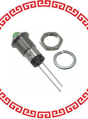 MPC5GD LED ASSY PNL 5MM GRN DIFF 565NM