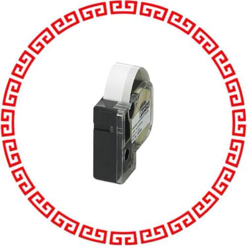803933 LABEL STD CONTIN 10MMX6M WHITE