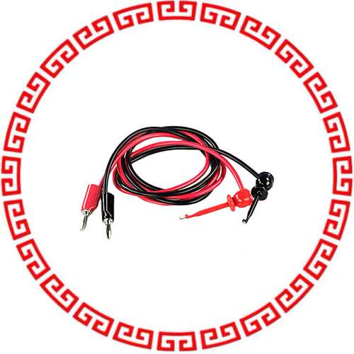601W-36 R/B TEST LEAD BANANA/GRABBER 36 2PC