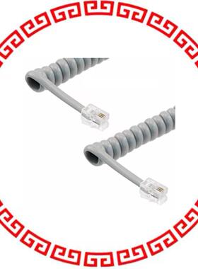 AT-C-26-4/4/S-5 CABLE MOD 4P4C PLUG-PLUG 5'