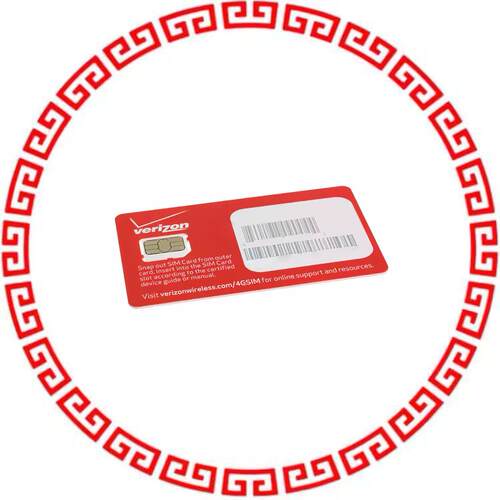 NL-SIM-COM SIM 4G VERIZON 3FF