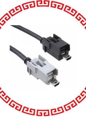 111014-5001 CBL USCAR MINI USB B GRY 500MM
