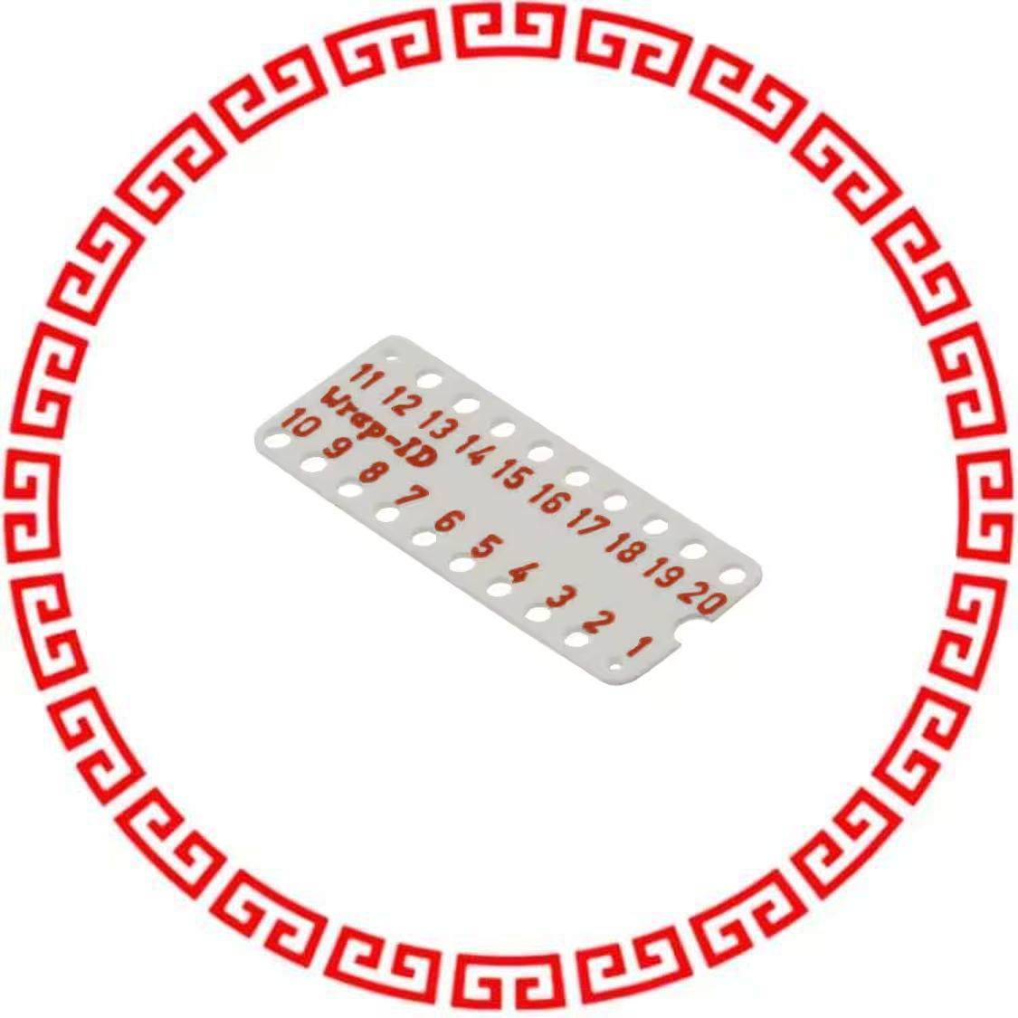 ID-20-50 CONN SOCKET LABEL FOR IC SOCKETS