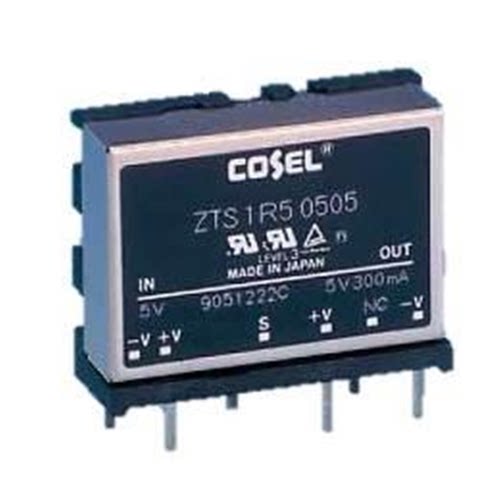 ZTS1R52405《Isolated DC/DC Converters 1.5W 5V 0.3A Throug》