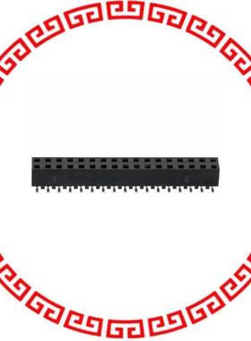 150234-2000-RB CONN 34POS 2MM SOCKET STR PC SMD