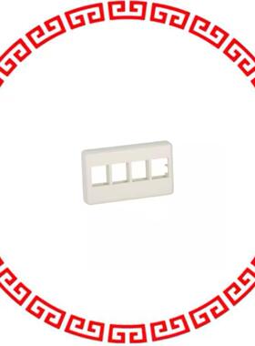 NK4MFIW FACEPLATE 4PORT OFF WHITE