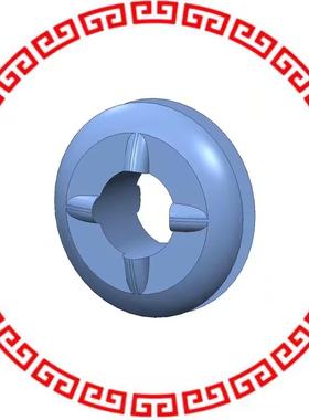 G-427-C8012 SCREW GROMMET THRMPL BLK