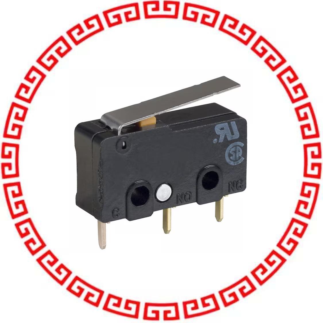 SS-5GLD SWITCH SNAP ACTION SPDT 5A 125V