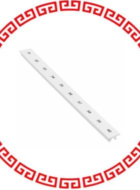 1053014:0031 ZACK STRIP 10-SECTION WHITE