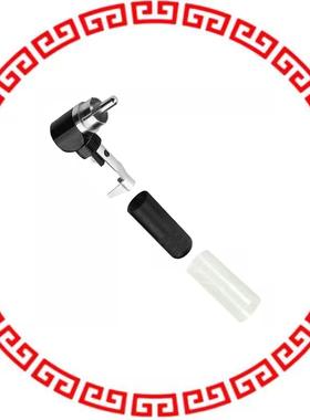 3502RABAU CONN RCA PLUG MONO R/A 2COND 3PC