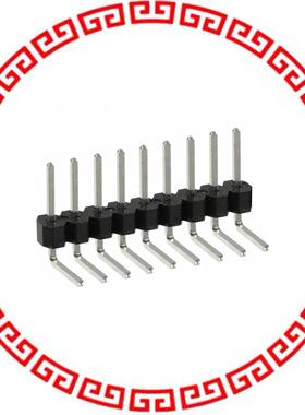 PEC09SBBN CONN HEADER .100 SINGL R/A 9POS