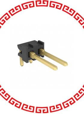 87233-2 CONN HEADER RT/A .100 2POS 15AU