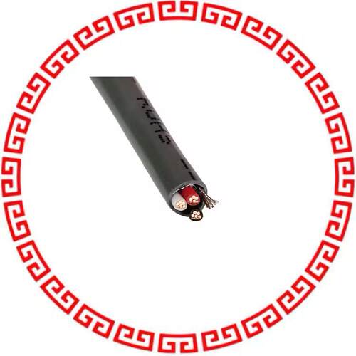 E2033S.18.10 CABLE 3COND 18AWG GRAY SHLD 500'