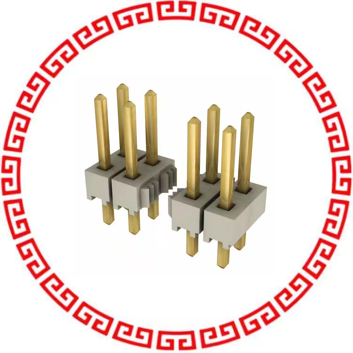 HTSW-125-07-G-D .025 SQ. TERMINAL STRIPS