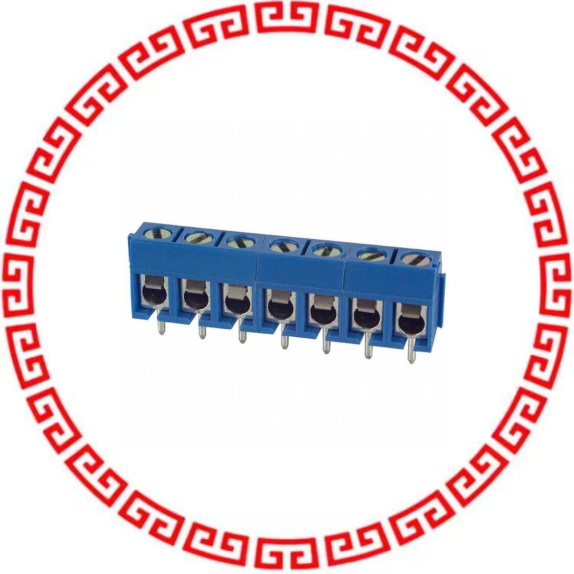 ED500/7DS TERMINAL BLOCK 5MM 7POS PCB