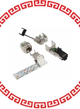 130E405042-E CAT 6A RJ45 FIELD PLUG PRO 360