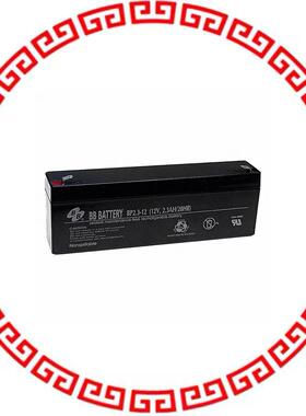 BP2.3-12-T1 BATTERY LEAD ACID 12V 2.3AH