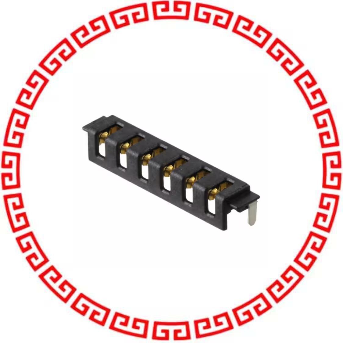 1932869-1 FBIS-II REC ASSY 6 POS, 0.5UM GO