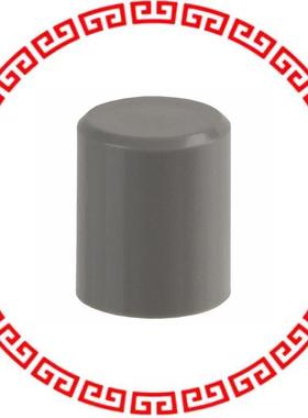 F0204 CAP PUSHBUTTON ROUND GRAY