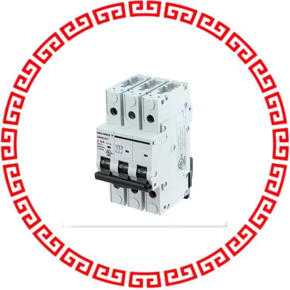 GMB63H3PC8 CIR BRKR THERM-MAG 8A 480/277V