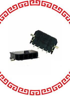 436500413 CONN HEADER 4POS R/A W/NAIL SMD
